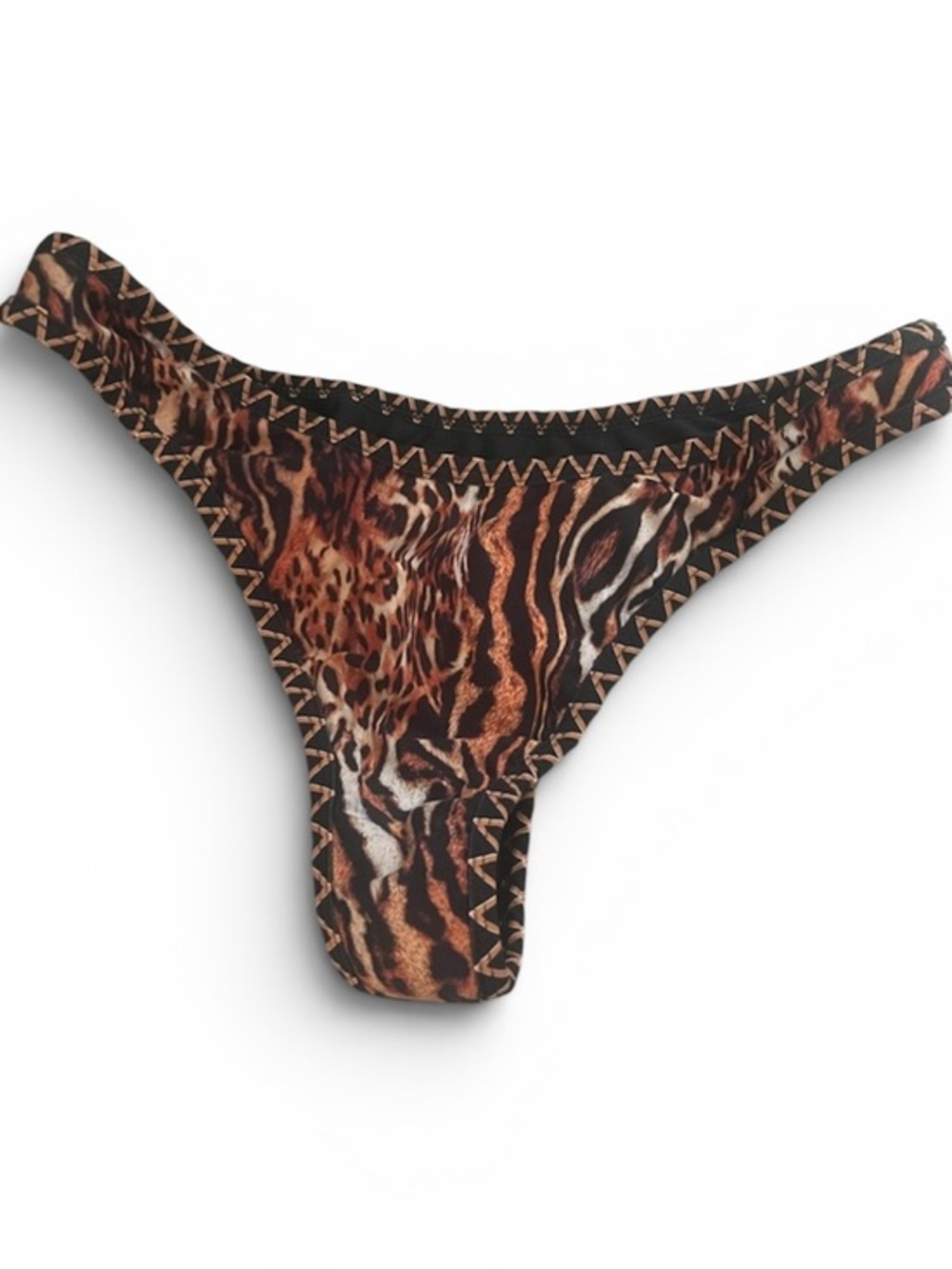 Bydee Bikini Bottom in tiger print